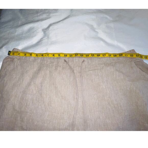 Joe Fresh Linen Blend Drawstring Pant - Women's Size 3X - 55% Linen / 45% Cotton - Picture 5 of 8
